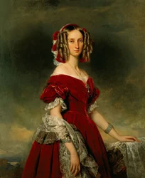 Portrait of Louise of Orléans, Queen of the Belgians